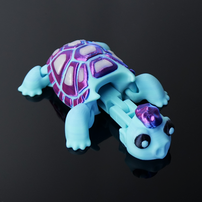 Punk-Schildkröte*Eisblau