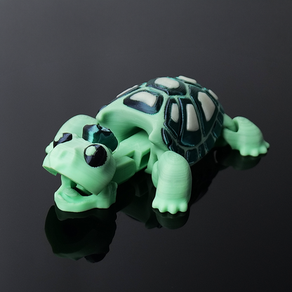 Punk-Schildkröte*Apfelgrün