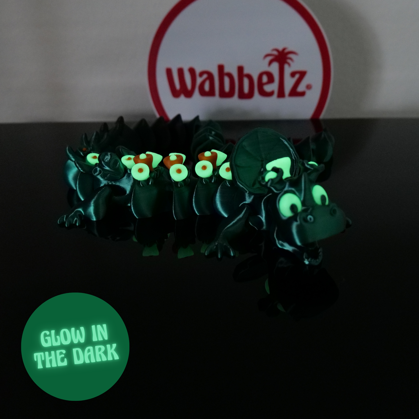 Sumpfdrache*Special-Gruen-Schwarz*Glow