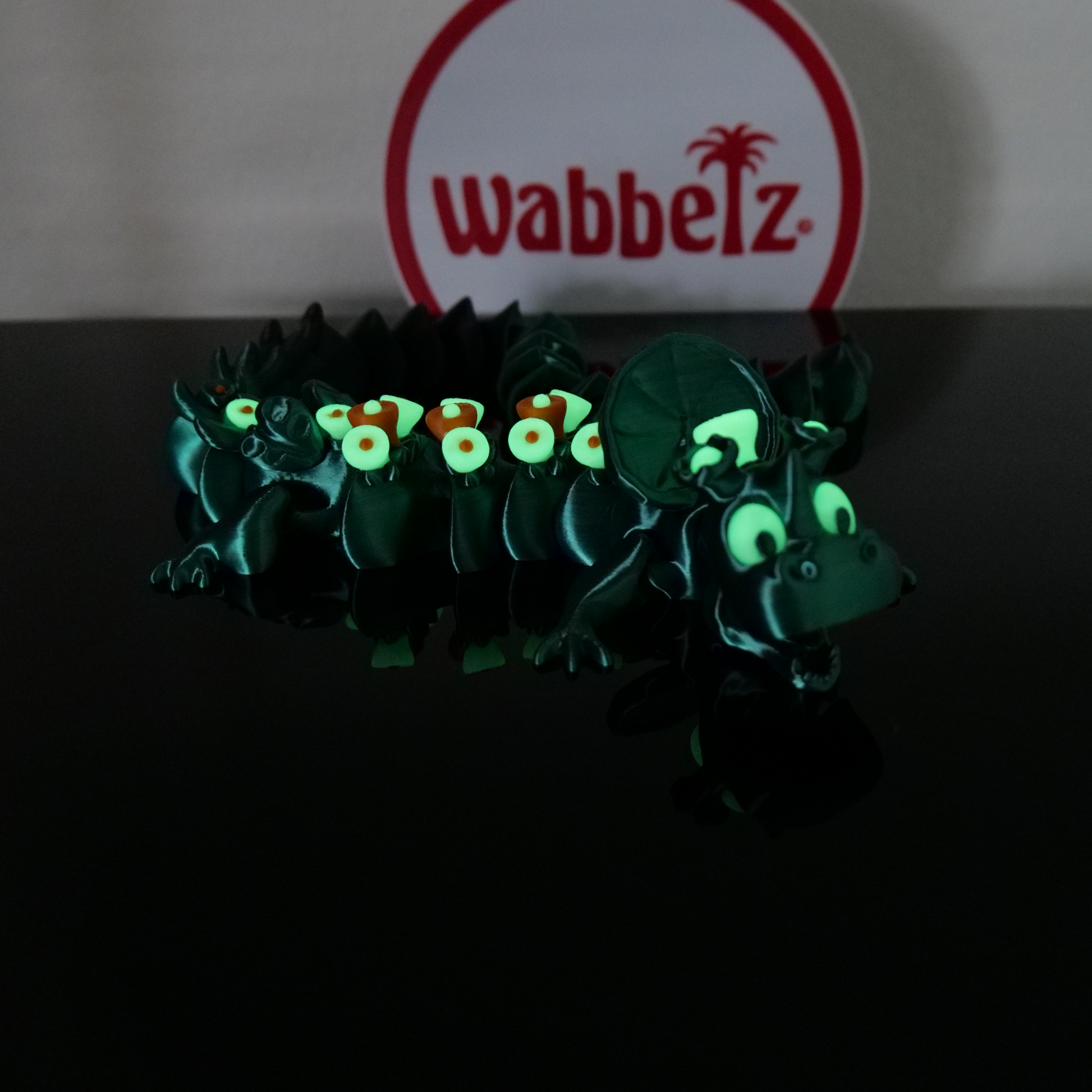 Sumpfdrache*Special-Gruen-Schwarz*Glow